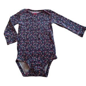 5/$25 SALE! Carter's Blue & Pink Floral One Piece 18M